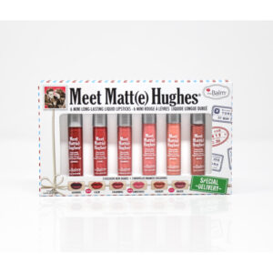 HUGHES MINI KIT SPECIAL DELIVERY LIQUID LIPSTICK 6x1.2ML - THEBALM